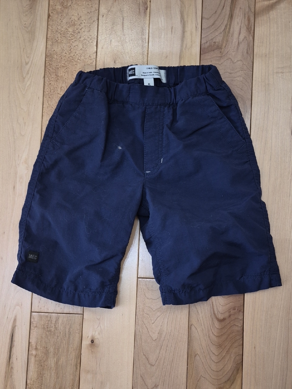Boys Size 5 MEC Navy Shorts